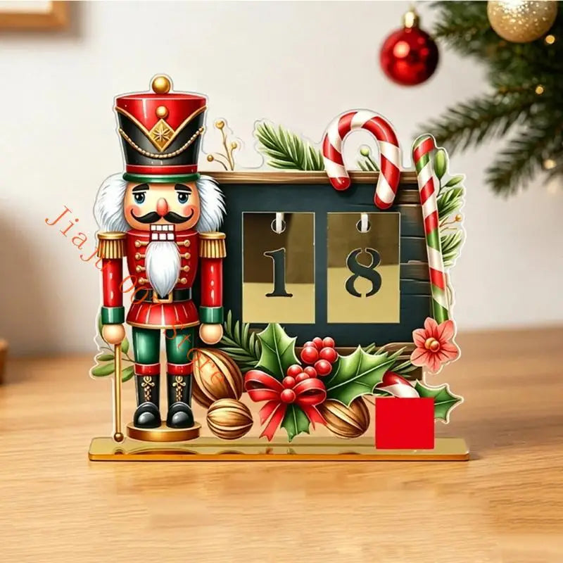 Acrylic Advent Calendar Display with Hanging Date Cards Advent Calendar Display Vue