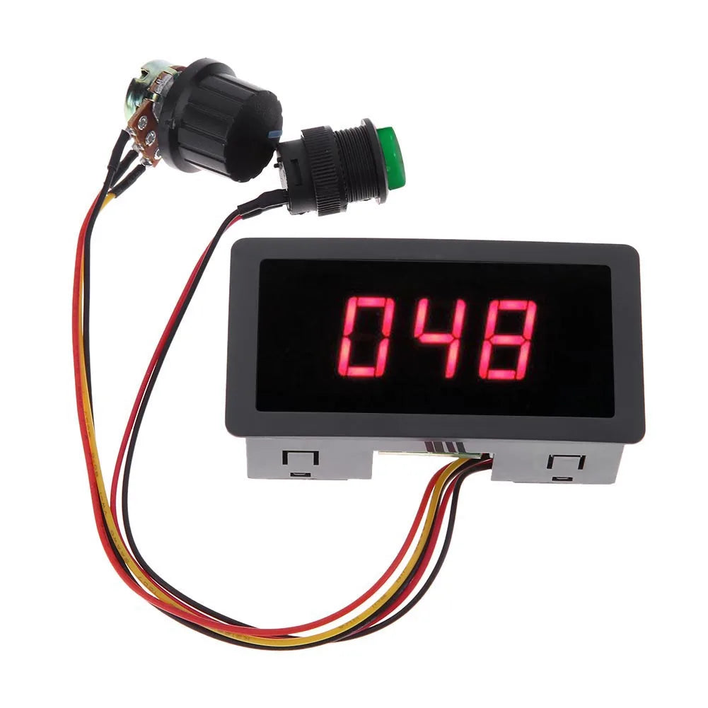 CCM5D PWM DC Motor Speed Controller 6V–30V LED Display Motor Speed Controller Vue China Mainland