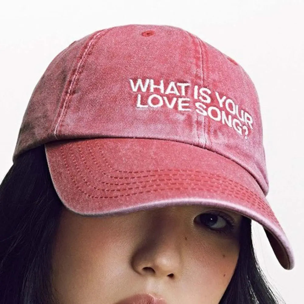 Printed Design Washed Cotton Baseball Cap Soft Adjustable Distressed