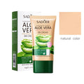 40g Aloe Vera Concealer Bb Cream, Contouring and Beautifying Makeup, Powerful Coverage Without Caking, Delicate Texture, Moisturizes the Skin, Available in Natural Color and Ivory White Vue Natural