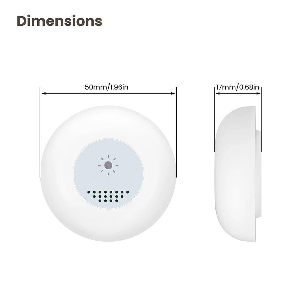 ALLOET Smart Light Sensor – Home Illumination Brightness Detector Smart Home Sensor Vue