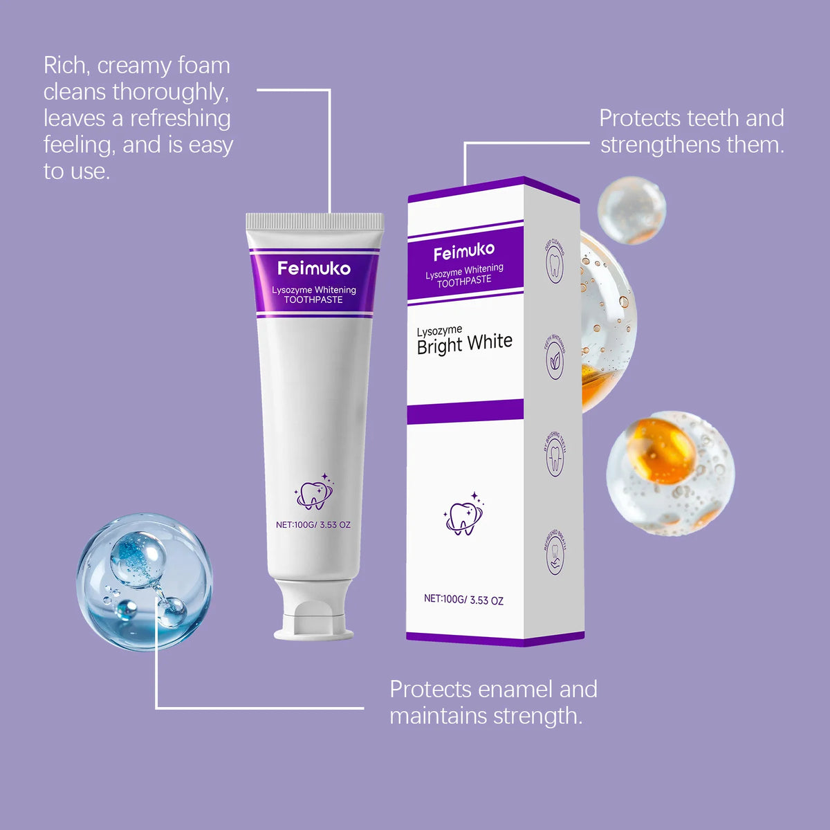ToothpasteDaily oral care, gently cleans teeth, removes dirt, refreshes breath, for clean, smooth and shiny teeth. Vue