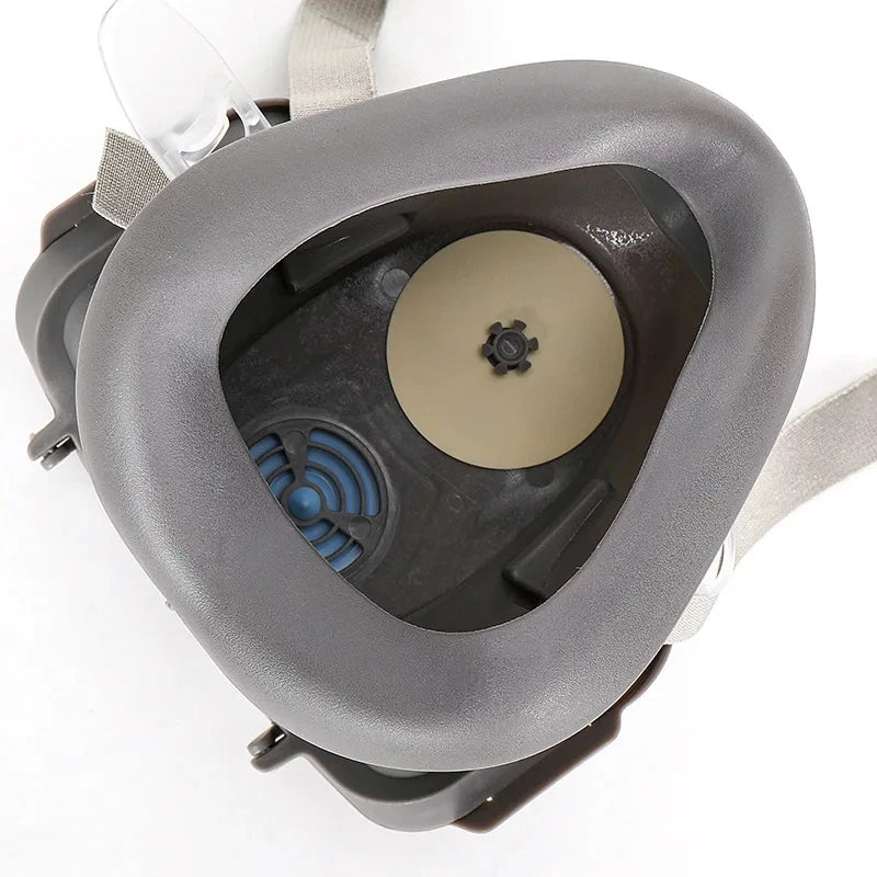 Half Face Dust Mask Cotton Filter Dust-Proof Work Respirator Safety Rubber Mask For DIY House Clean Carpenter Builder Polishing Vue