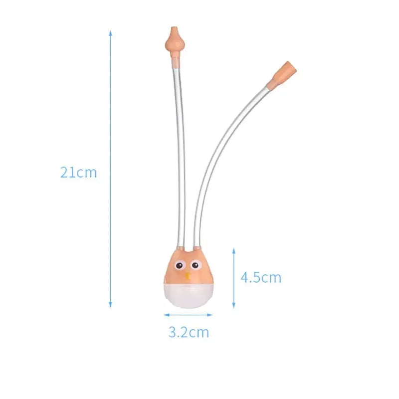vvocci Absorption Cleaner for Infant Anti Reflux Baby Booger Suction Nasal Aspirator Mouth Suction Type Silicone PipeNasal Vue