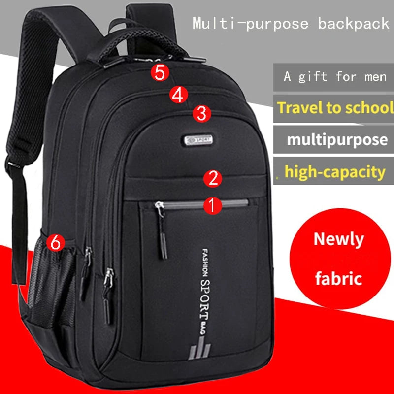 Ladies' Backpack Female Korean Version Trendy Large Capacity School