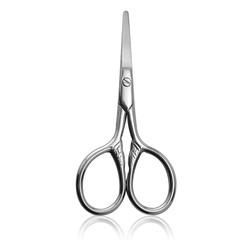 1Pcs Eyebrows For Manicure Grooming Nail Scissors Stainless Steel Small Makeup Cuticle Beard And Mustache Trimmer Nose Hair Tool Vue M113 B-Scissors