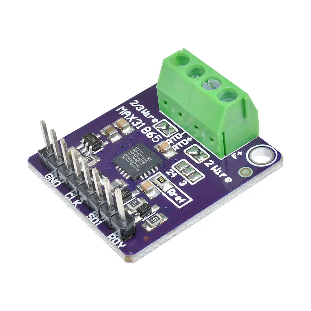 MAX31865 PT100 PT1000 RTD-to-Digital Converter Temperature Sensor Module Kit High Precision Thermocouple Sensor Amplifier Module Vue Default Title