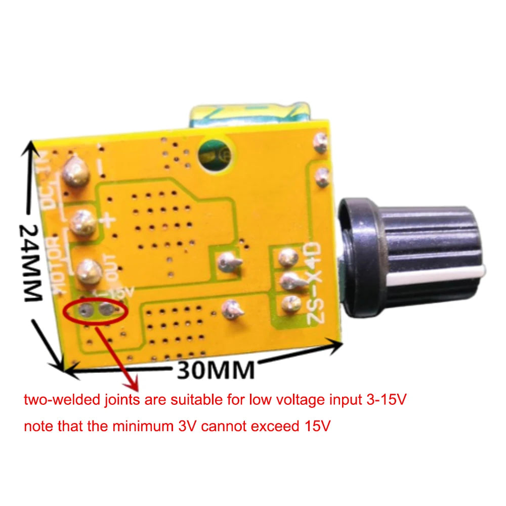 5V-30V PWM DC Motor Speed Regulator Brush Motor Speed Controller Switch 1-100% PWM Duty Cycle Speed Regulator LED Dimm Module Vue