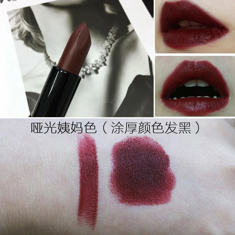 Brown Dark Lipstick Retro Dark Color Lipsticks Matte Waterproof Blue Vampire Color Holloween Party Makeup Maquillaje Lip Pencil Vue
