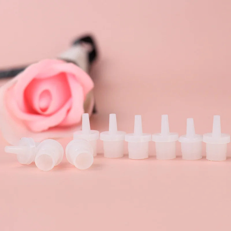 SENSE LASHES Eyelash Glue Replacement Nozzles 100 Pack Lash Glue Nozzle Vue