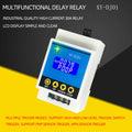 DC 6-30V Time Delay Relay Module Programmable Timer Relay Control Switch Circuit Timing Trigger Cycle with LCD Digital Display Vue XY-DJ01