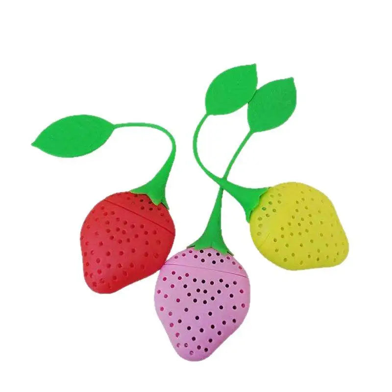 Reusable Silicone Tea Infuser Ball 1pc Easy Clean Loose Leaf Strainer Holder Perfect for Kettles Mugs Office Tea Lovers Vue
