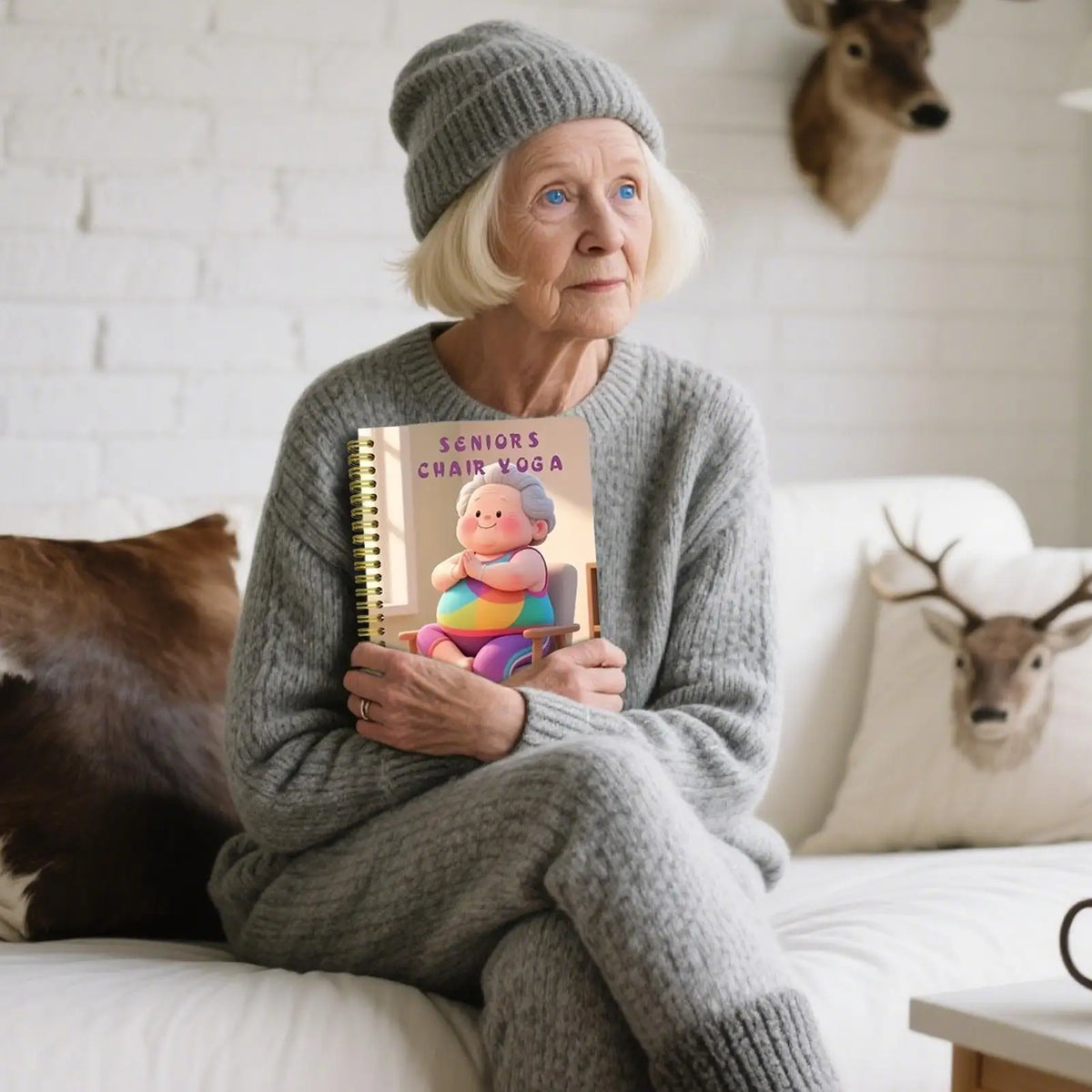 Chair Yoga for Weight Loss Senior Fitness Books Workout Guide for Beginner Men Women Elderly Daily Indoor Home Healthy Living Vue