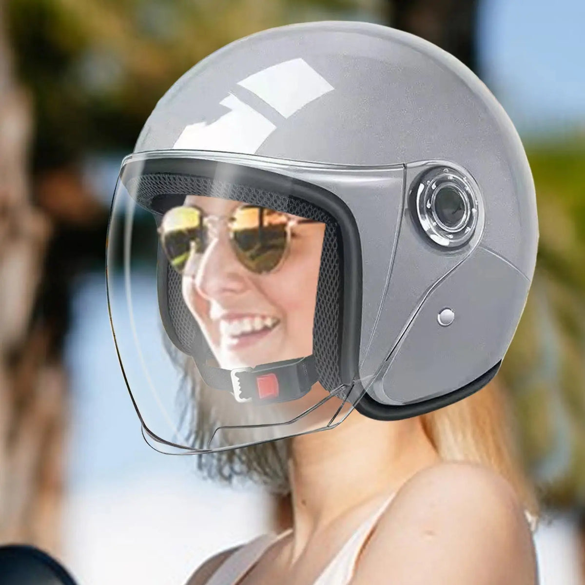 Riding Safety Hat Scooter Safety Hat Warm Safe Device Comfortable Headwear for Women Travel Road Trip Adults Men Riding Outdoor Vue