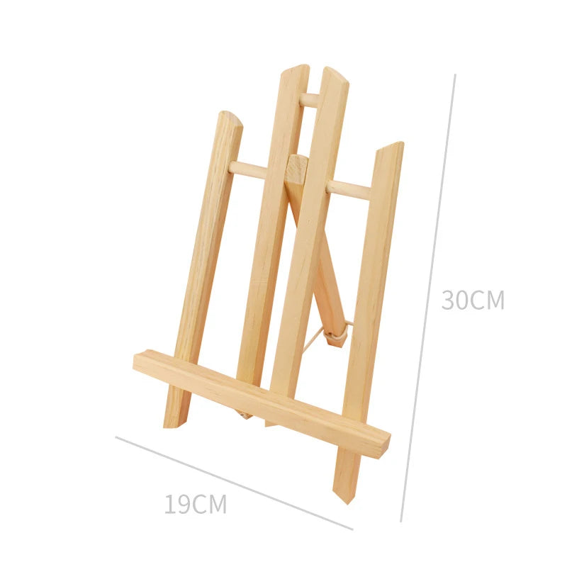 Beech Wood Table Easel For Artist Easel Painting Craft Wooden Stand For Party Decoration Art Supplies 30cm/40cm/50cm Vue 19x30cm