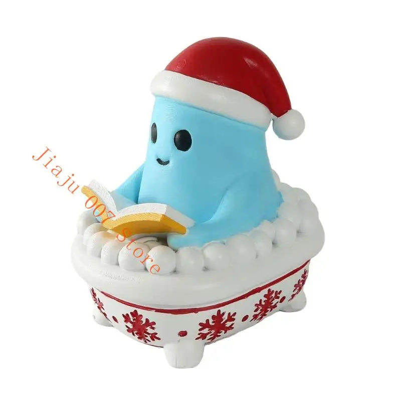 Weatherproof Resin Christmas Snowman Sculpture | Indoor & Outdoor Holiday Snowman Sculpture Vue for ghost China Mainland