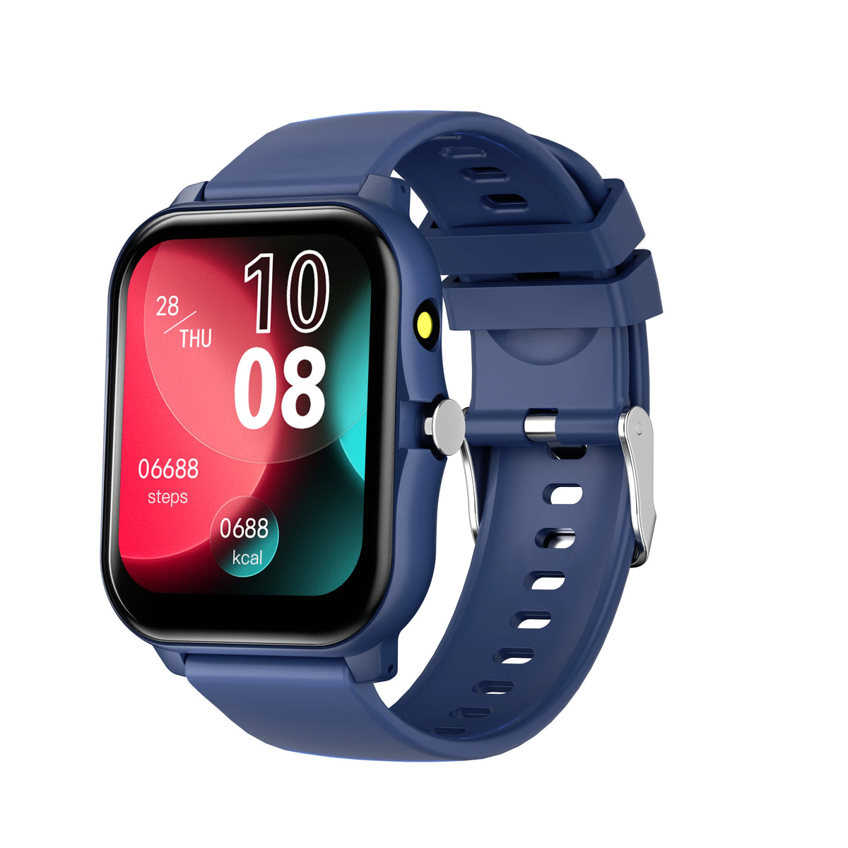 New Smart Watch Message Reminder for Intelligent Life Weather Forecast SIRI Assistant Men &Women Birthday Gift Bluetooth Call Vue Darkblue
