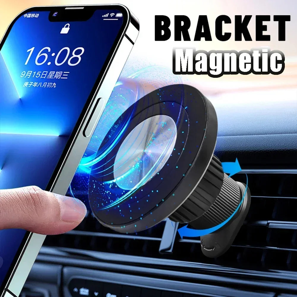 Universal 17mm Ball Head Base Magnet Brackets For MagSafe Car Mount Accessories Mini Magnetic Car Phone Holder Parts for iPhone Vue