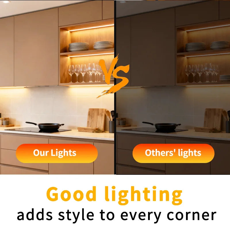 5V USB Neon LED Strip Touch Sensor Dimmable Waterproof Flexible Silicone Tape Indoor Ambient Light For Mirror TV Backlight Decor Vue