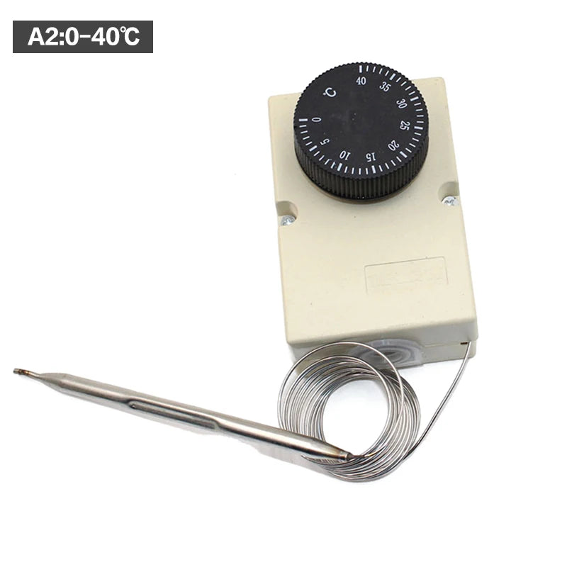 Capillary Thermostat Knob Mechanical Temperature Switch 50-300C 0-60C 0-50C 0-40C 30-110C -30-30C Vue 0-40