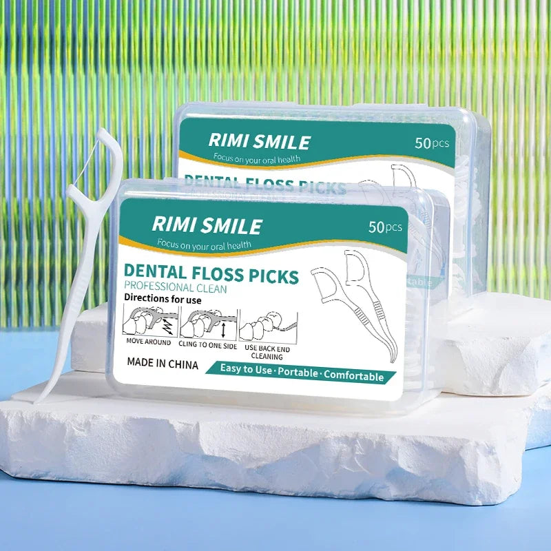 50/150/300/600/1000PCS portableDisposable oral care products,oral care, dental floss, Dental toothpick setfloss and toothpicks Vue