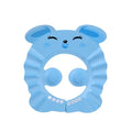 Shampoo Bathing Shower Baby Soft Cap Adjustable Hair Wash Hat for Kids Ear Protection Safe Children Shower Protect Head Cover Vue B382 -blue Rabbit