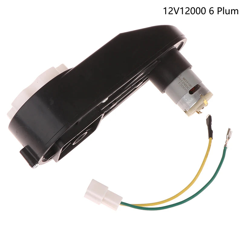 6V/12V RS390 Kids Ride On Toys Car Motors Children Car Wheels Gearbox High Speed DC Motor For Remote Control Car Parts Vue 12V12000 6 Plum