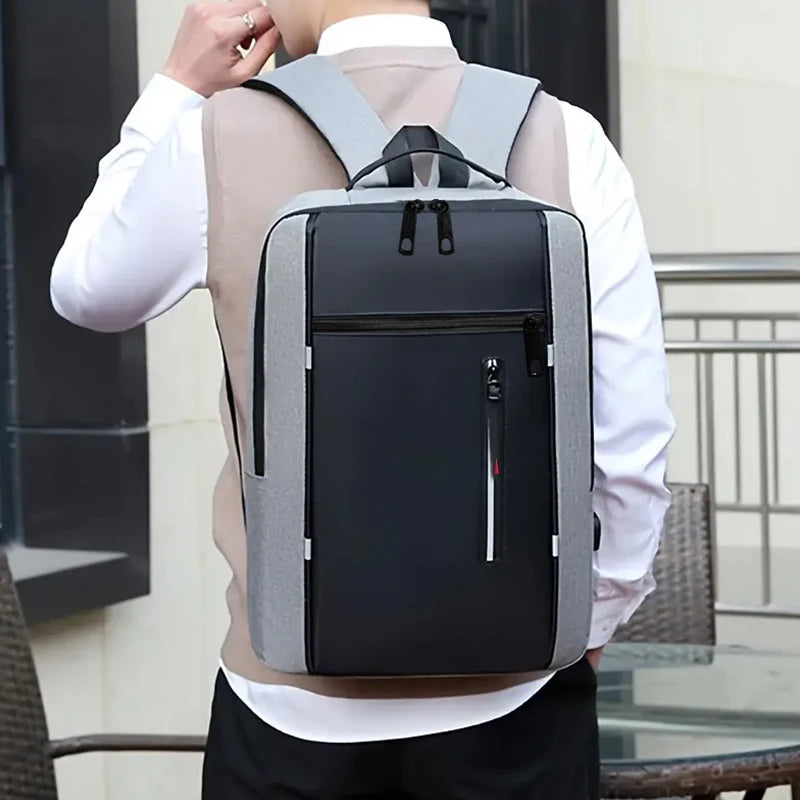 Fashion Business Laptop Backpack Large Capacity Shockproof Computer