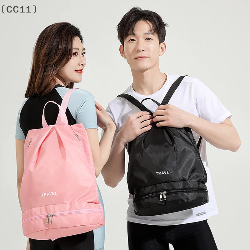 CC11Wet Dry Separation Fitness Bag Swimming Waterproof Travel Sport