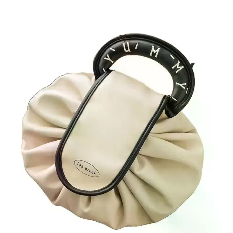 Portable Makeup Bag Daily Use Fashion Women Large Capacity Travel