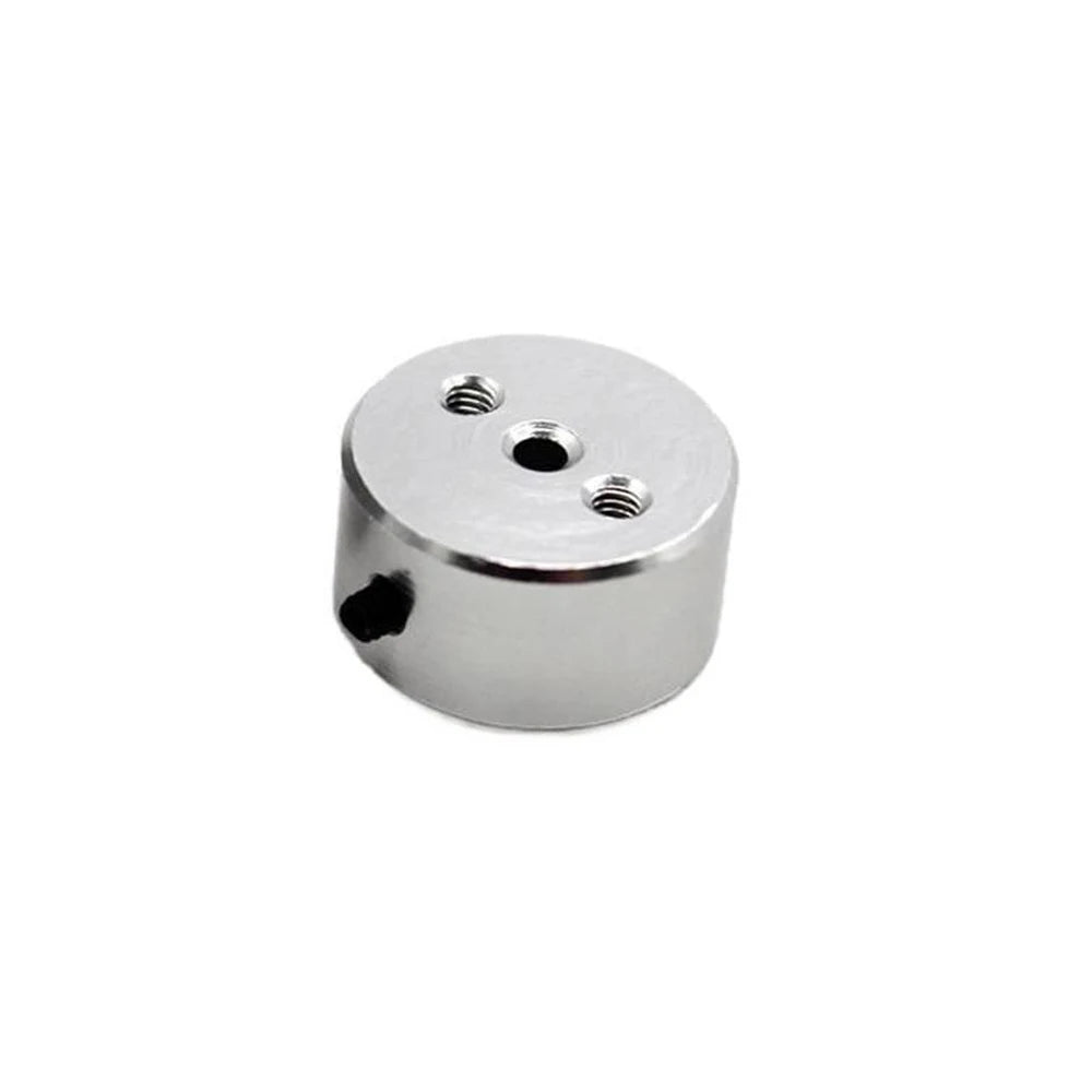 1Set 15mm 3-Hole Aluminum Eccentric Crank Wheel 8mm Thick 2mm Center Bore M2 Thread Holes DIY Mini Model Wheel Disc Vue Default Title