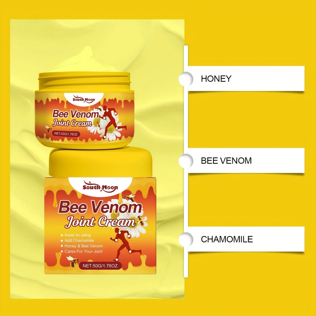 Bottled Bee Venom Joint Cream, Suitable for Body, Neck, Knees, Hands, Legs, and Waist, Suitable for Men, Women, and the Elderly. Vue