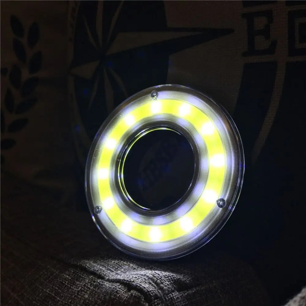 Three Modes Glow Golf Hole Light Waterproof Carabiner Hook Camping Tent Light Luminous Climbing Buckle Golf Cup Light Vue
