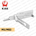 KAK Stainless Steel Precision Tool 2 In 1 Key Decoder Hook & Pick Set O-ring Pickup Hand Tool Kit Maintenance Repair Tool Set Vue M1-MS2