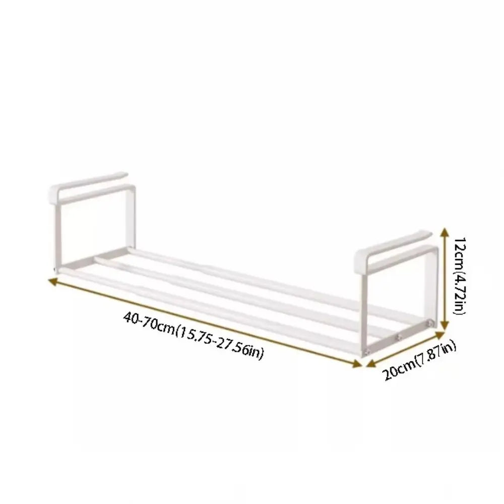 Durable Space Saving Metal Shoe Rack Adjustable Extendable Hanging Storage Rack Layered Shelf Efficient Shoe Rack Home Indoor Vue