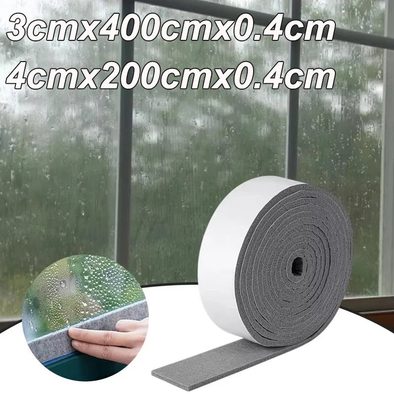 Window Condensation Absorber Strip – Self-Adhesive Moisture Strip Moisture Absorber Strip Vue
