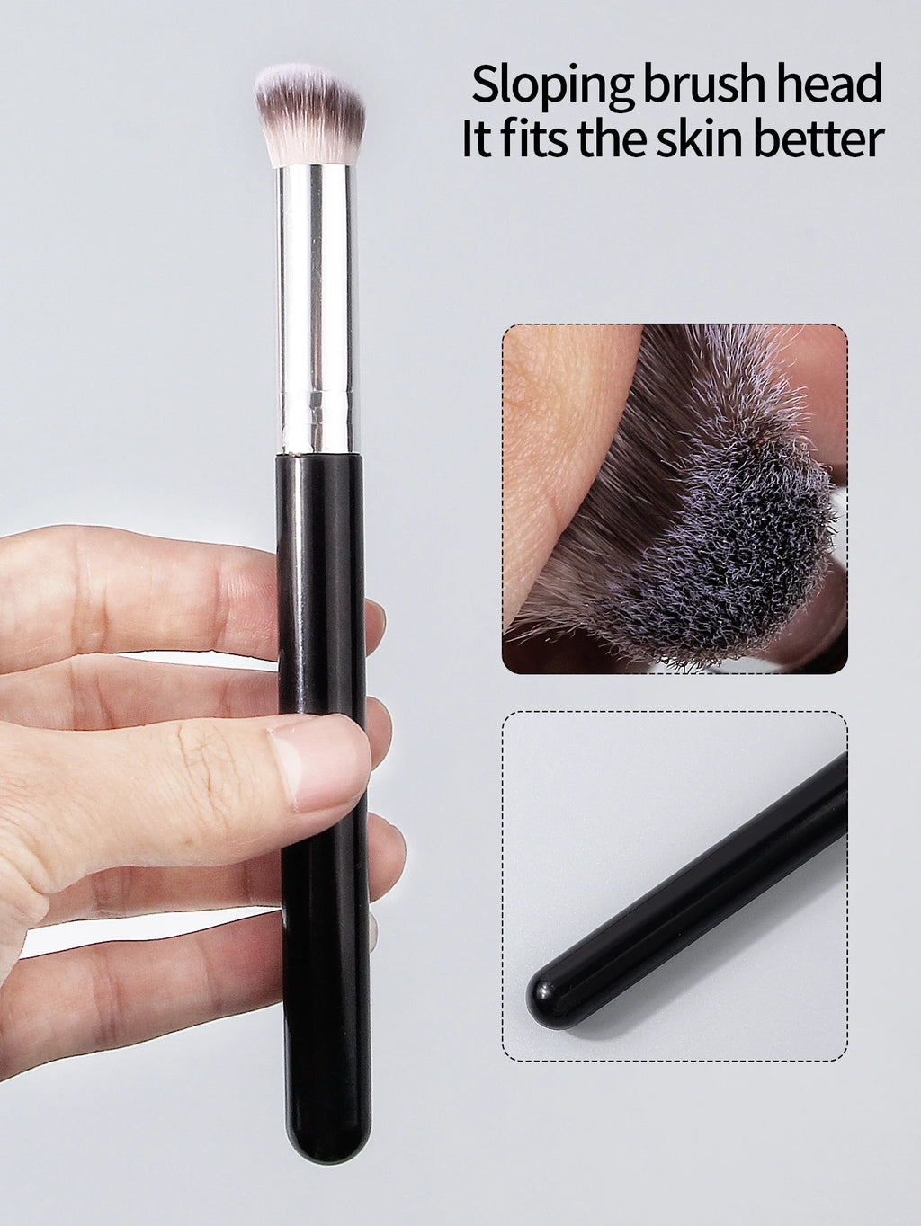 7PCS Makeup Brush Set: Eyeshadow Brush, Eyeliner Brush, Concealer Brush, Multi-Functional Facial Makeup Brush Tools Vue
