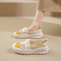 Women's Breathable Mesh Slip-On Sneakers | Soft Sole Casual Shoes Slip-On Mesh Sneakers Vue yellow 40