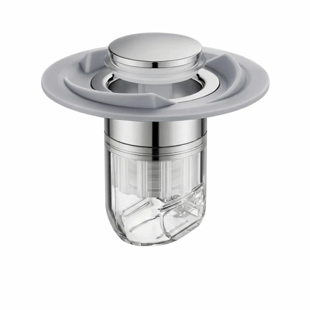 Sink Accessories Magnetic Floor Drain Core Vortex Flow Universal Drain Valve Anti-Clog Easy Clean Strainer Plug Kitchen Vue style 2