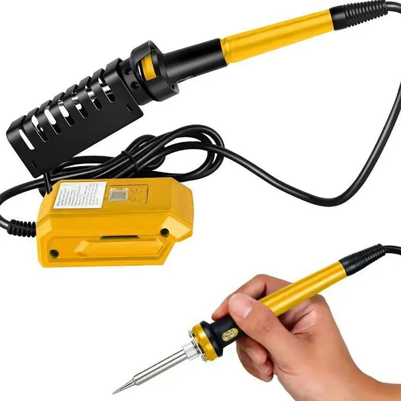 60W Cordless Soldering Iron | 20V Battery | 300–500°C Adjustable Cordless Soldering Iron Vue
