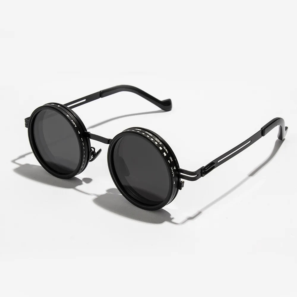 ND2-400 Adjustable Dimming Glasses ND Filter UV400 Fishing Sunglasses