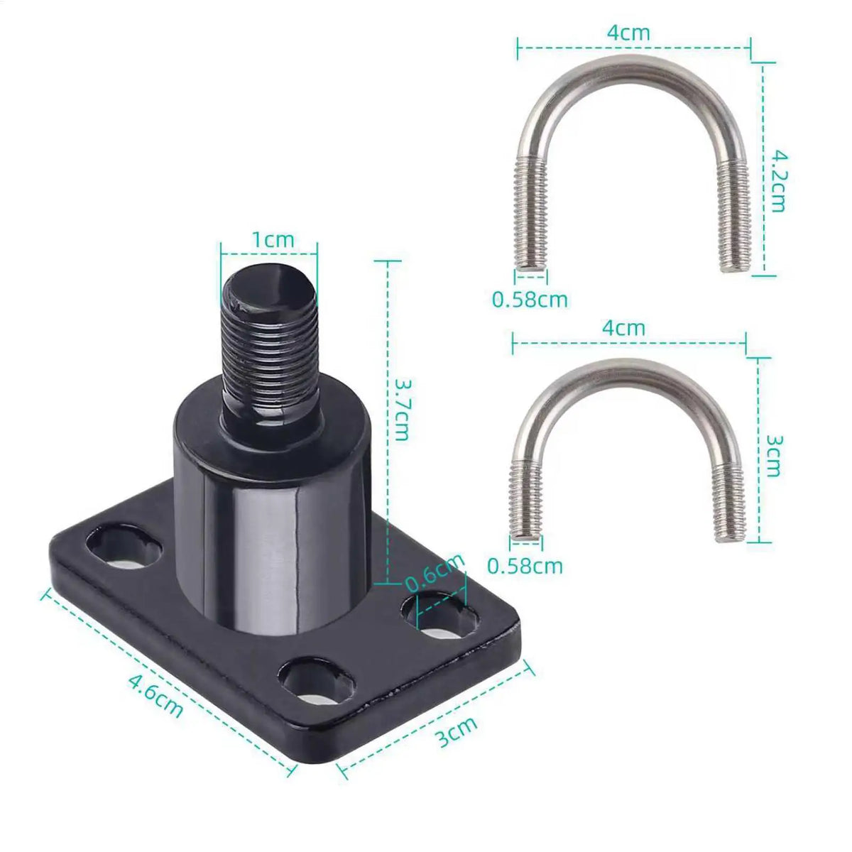Bicycle Trailer Hitch Bicycle Towing Coupler Adapter Quick Release Trailer Coupler for Garage Outdoor Road Trip Camping Grocery Vue