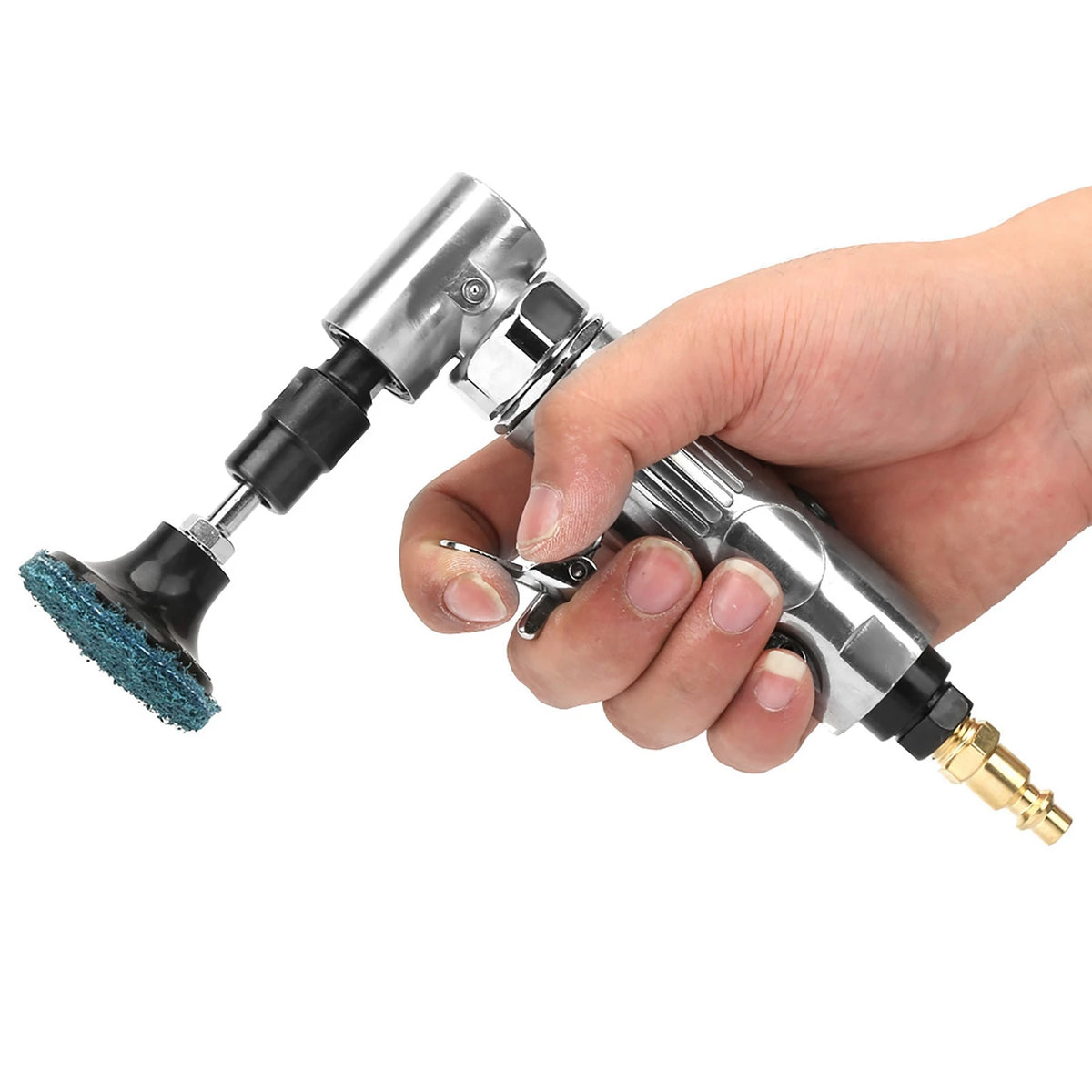 Industrial Grade 90 Degrees Bending Pneumatic Die Grinder with 2inch Grinding Disc Pneumatic Grinder Air Die Grinder Vue