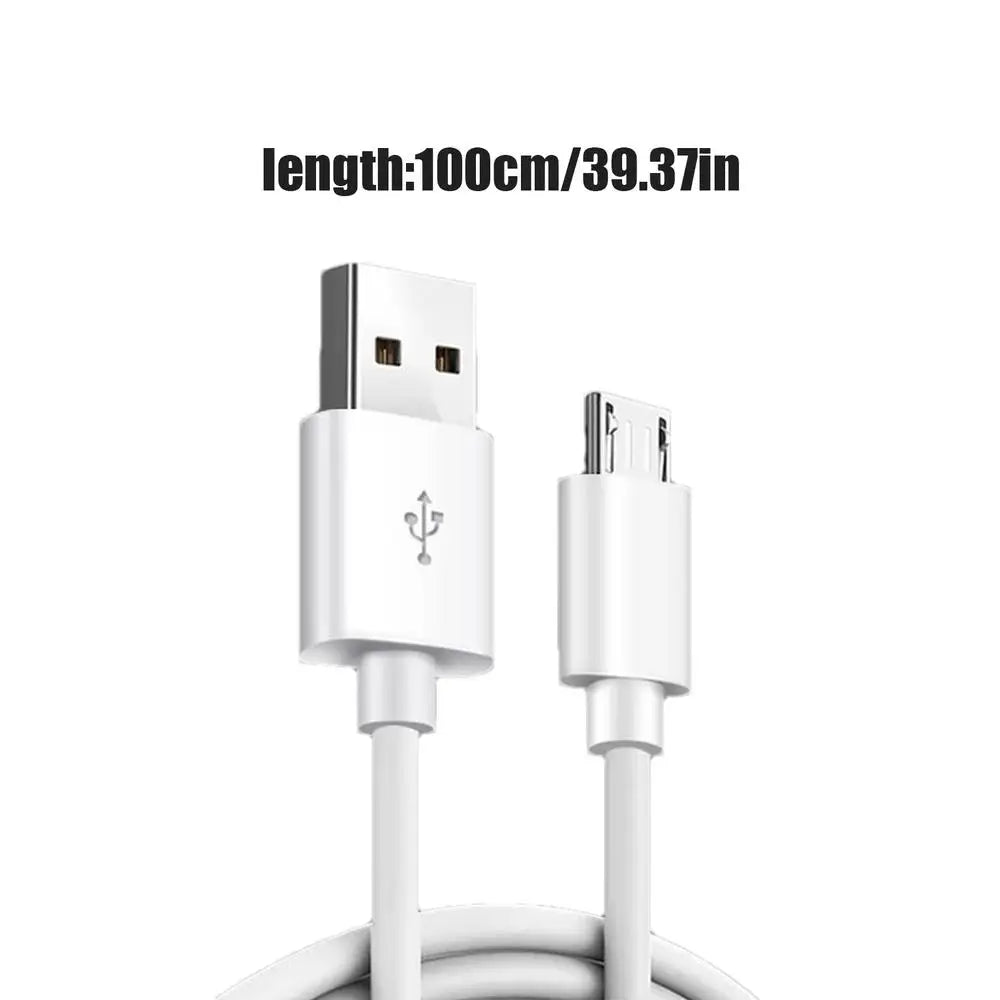 100cm durable Fast Charging USB B Cable 480 Mbps USB 2.0 3A Cord Fast Charging Speed Data Wire for Smartphones Digital Devices Vue A