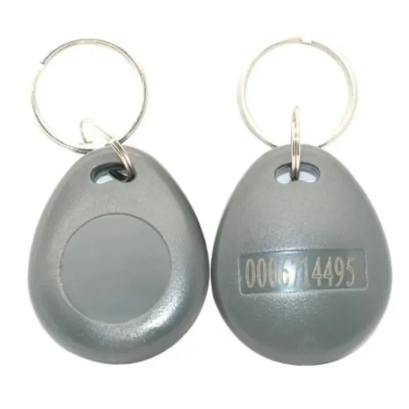 100pcs NO8 Assurance 125KHZ EM ID CARD Read Only 4100 Reaction ID Card RFID Tags for Access Control Time Attendance Intercom Vue NO.8 100pcs Grey