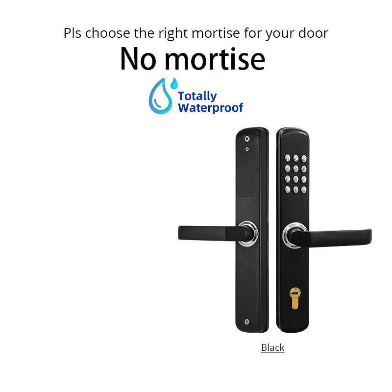 Mechanical combination Coded Lock Fire and Waterproof Digital Lock Password and Silding Lock Push button For garden Vue JXB no mortise China Mainland