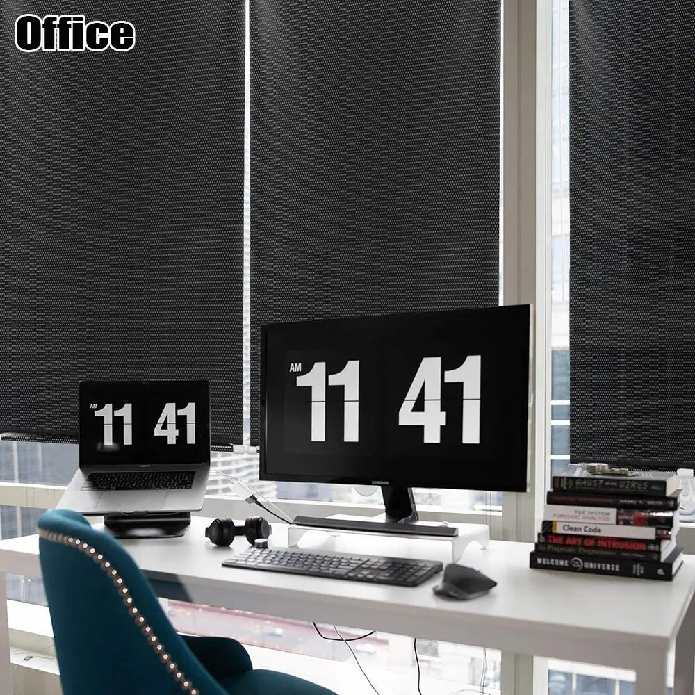 Curtains Universal Car Window Sun Visors Sunshade Roller Blinds