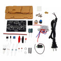 LM317 DIY Kit Adjustable Regulated Voltage 110V/220V to 1.25V-12.5V Step-down Buck Power Supply Module PCB Board Electronic Kit Vue EU Plug