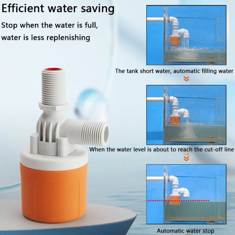 1/2" 3/4" 1" Automatic Float Valve Automatic Water Replenishment Automatic Water Level Control Water Level Control Switch Vue