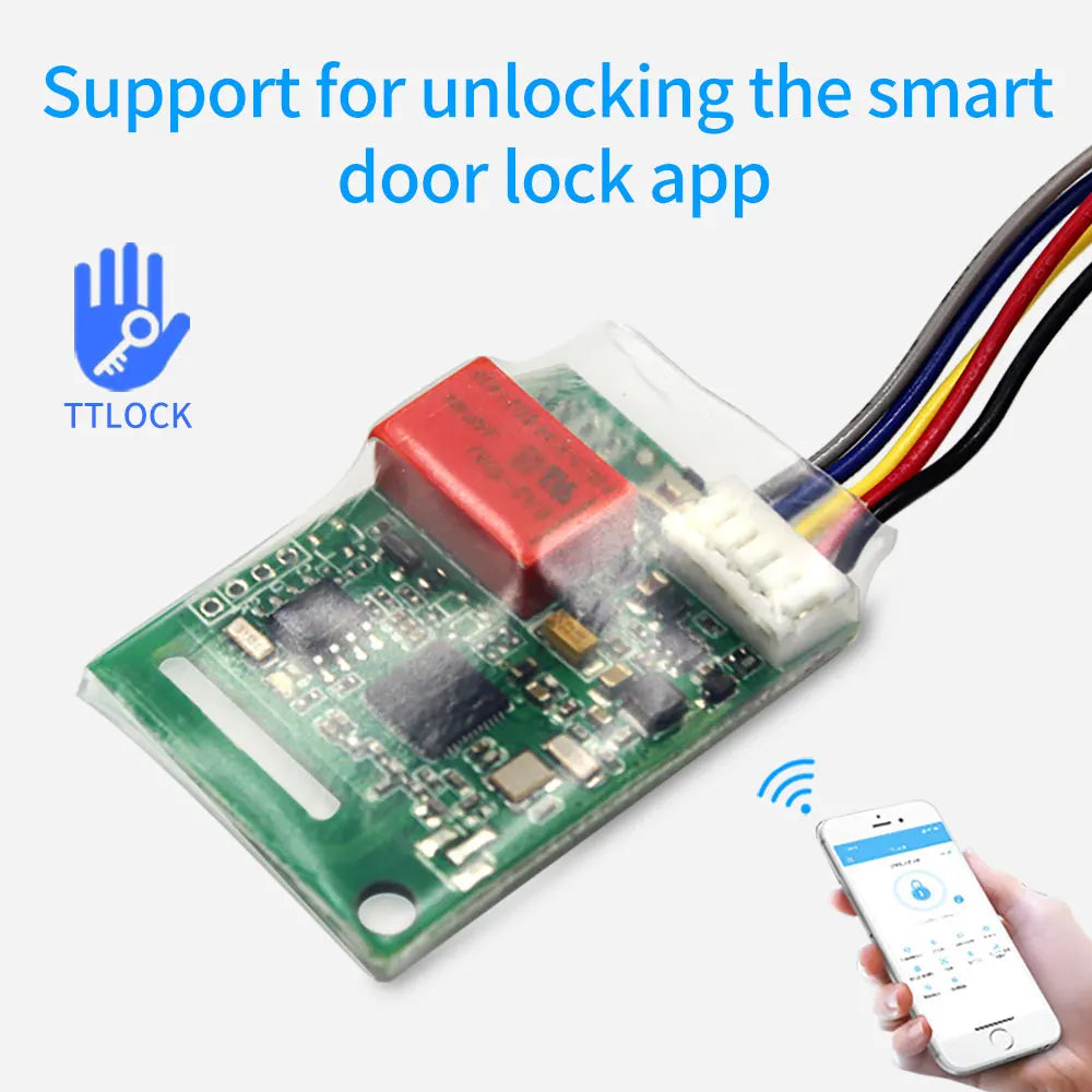 Ttlock App Bluetooth Electric Lock Module Remote Control ISO14443A Chip Antenna Passive Switch Unlocking Module Access Control Vue